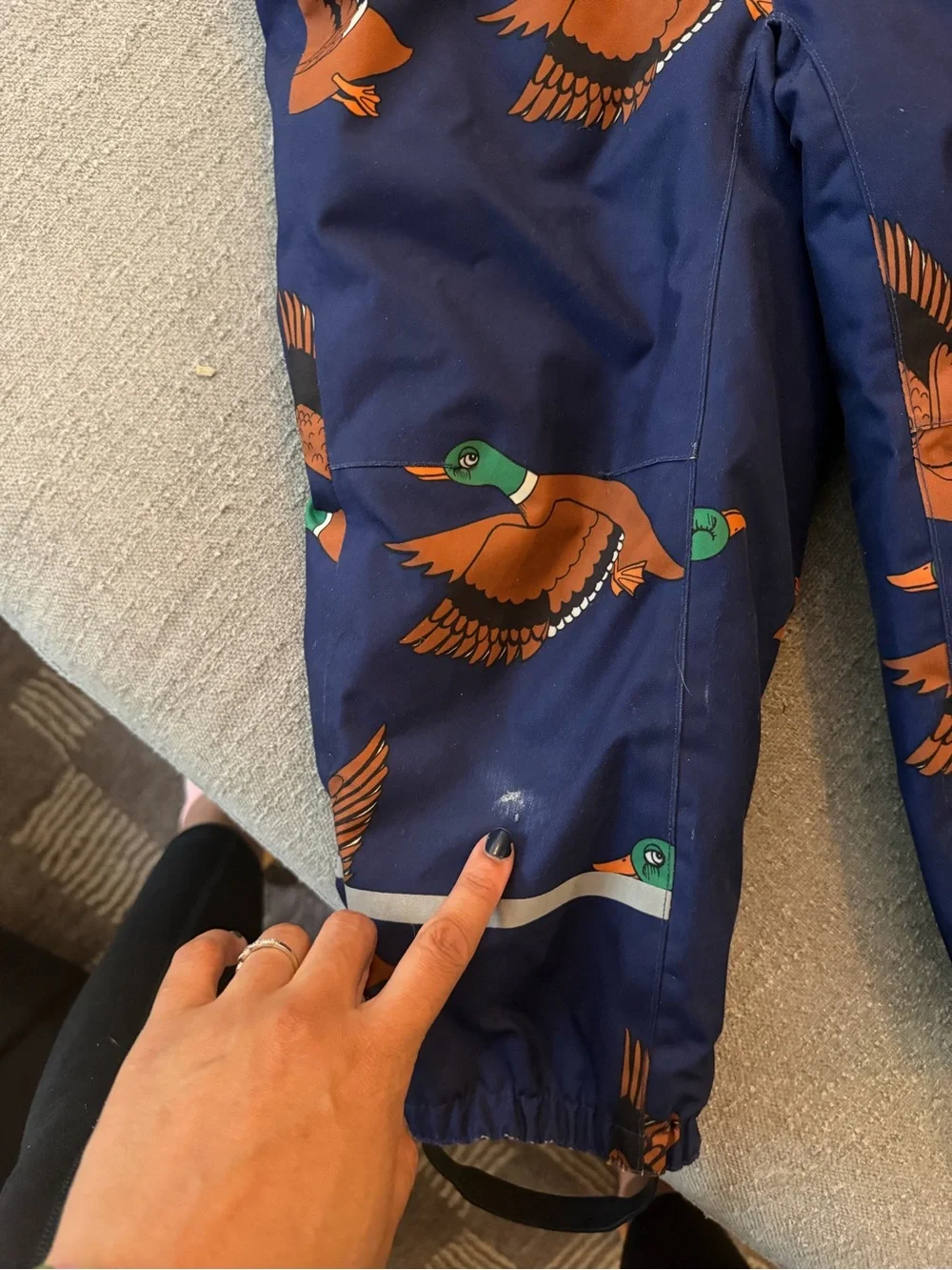 Mini Rodini Duck Snowsuit